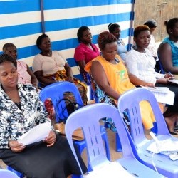 women listening to the discussions