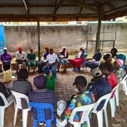 Business identification activity; started with liquid soap making. Have had a number of hands-on skills training in different income generating activities a